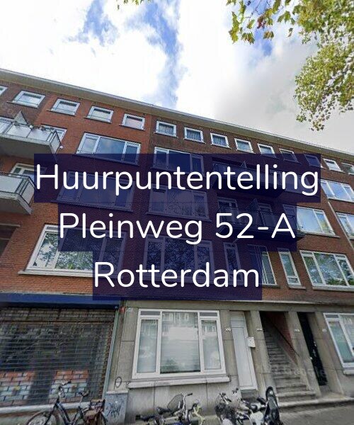 Foto gevel Huurpuntentelling voor Pleinweg 52-A, Rotterdam