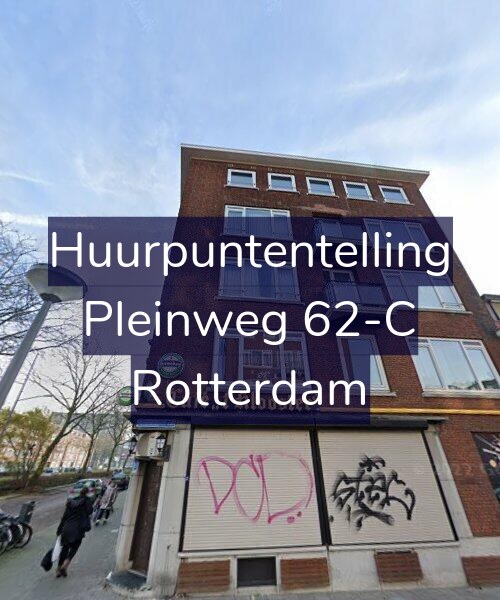 Foto gevel Huurpuntentelling voor Pleinweg 62-C, Rotterdam