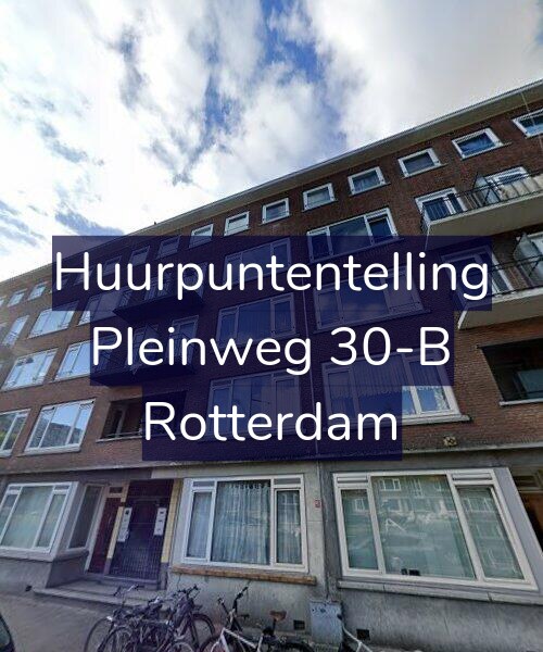 Foto gevel Huurpuntentelling voor Pleinweg 30-B, Rotterdam