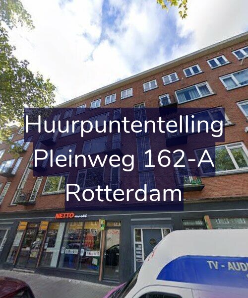 Foto gevel Huurpuntentelling voor Pleinweg 162-A, Rotterdam