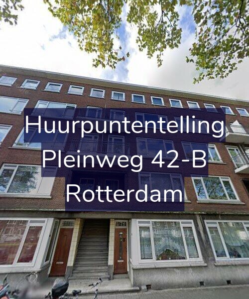 Foto gevel Huurpuntentelling voor Pleinweg 42-B, Rotterdam
