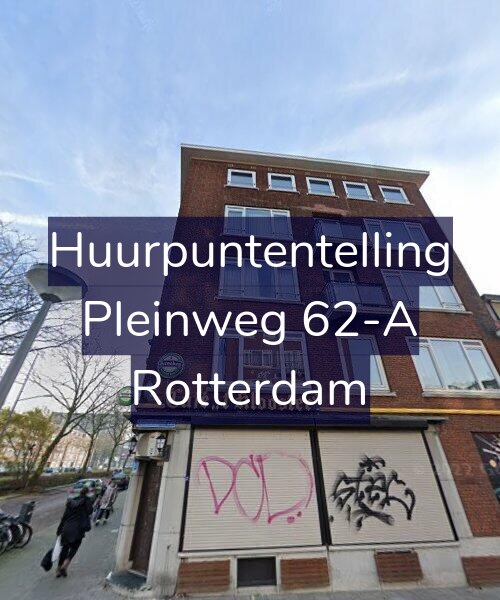 Foto gevel Huurpuntentelling voor Pleinweg 62-A, Rotterdam