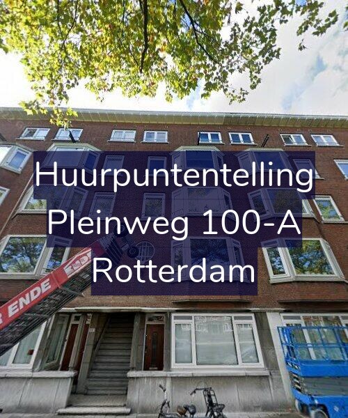 Foto gevel Huurpuntentelling voor Pleinweg 100-A, Rotterdam