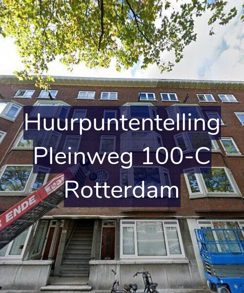 Foto gevel Huurpuntentelling voor Pleinweg 100-C, Rotterdam