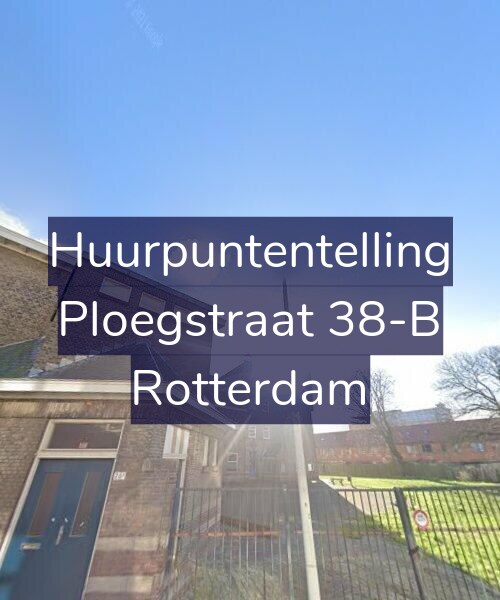 Foto gevel Huurpuntentelling voor Ploegstraat 38-B, Rotterdam