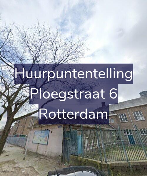 Foto gevel Huurpuntentelling voor Ploegstraat 6, Rotterdam