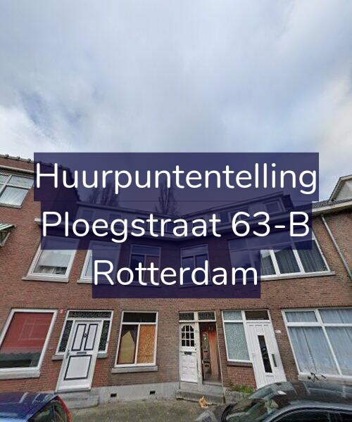 Foto gevel Huurpuntentelling voor Ploegstraat 63-B, Rotterdam