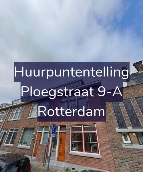 Foto gevel Huurpuntentelling voor Ploegstraat 9-A, Rotterdam