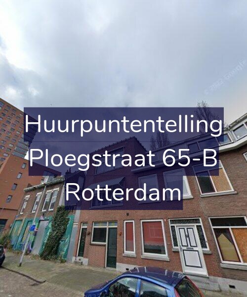 Foto gevel Huurpuntentelling voor Ploegstraat 65-B, Rotterdam