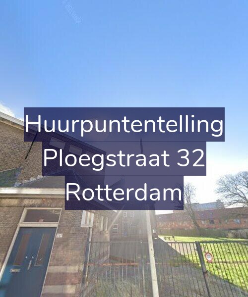Foto gevel Huurpuntentelling voor Ploegstraat 32, Rotterdam