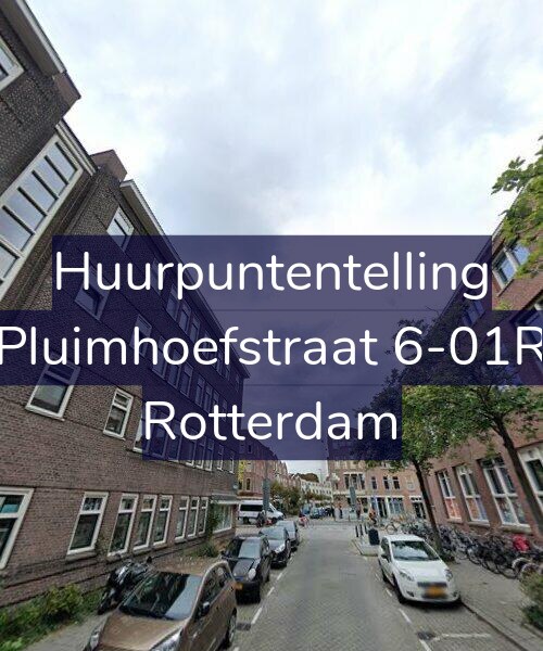 Foto gevel Huurpuntentelling voor Pluimhoefstraat 6-01R, Rotterdam