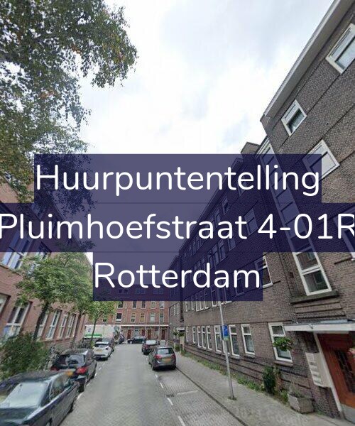 Foto gevel Huurpuntentelling voor Pluimhoefstraat 4-01R, Rotterdam