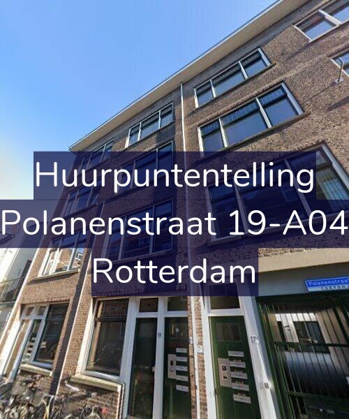 Foto gevel Huurpuntentelling voor Polanenstraat 19-A04, Rotterdam