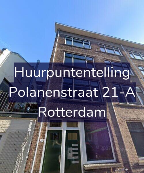 Foto gevel Huurpuntentelling voor Polanenstraat 21-A, Rotterdam