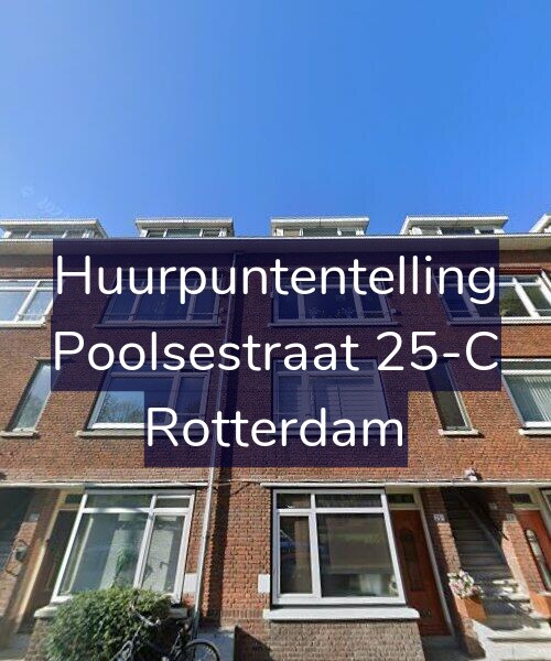 Foto gevel Huurpuntentelling voor Poolsestraat 25-C, Rotterdam