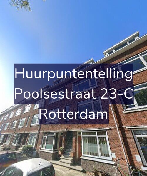 Foto gevel Huurpuntentelling voor Poolsestraat 23-C, Rotterdam
