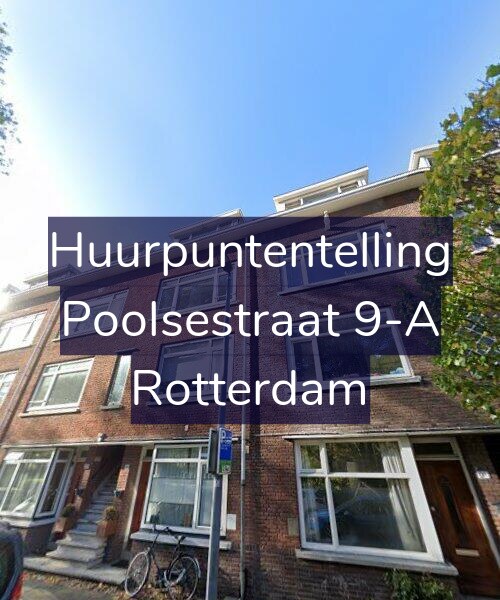 Foto gevel Huurpuntentelling voor Poolsestraat 9-A, Rotterdam
