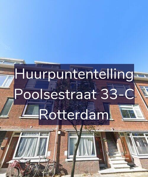 Foto gevel Huurpuntentelling voor Poolsestraat 33-C, Rotterdam