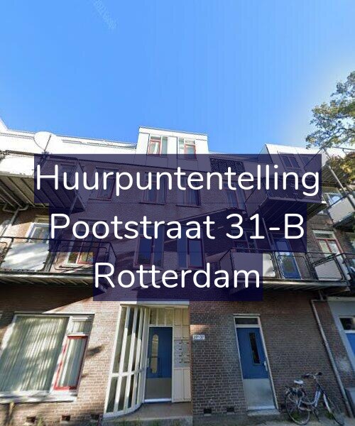 Foto gevel Huurpuntentelling voor Pootstraat 31-B, Rotterdam