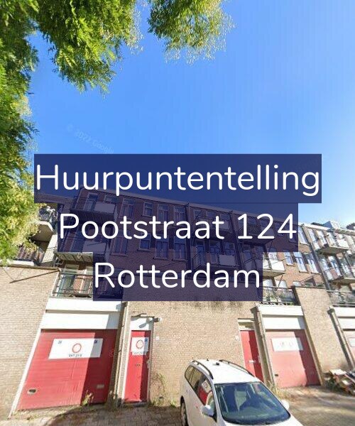 Foto gevel Huurpuntentelling voor Pootstraat 124, Rotterdam