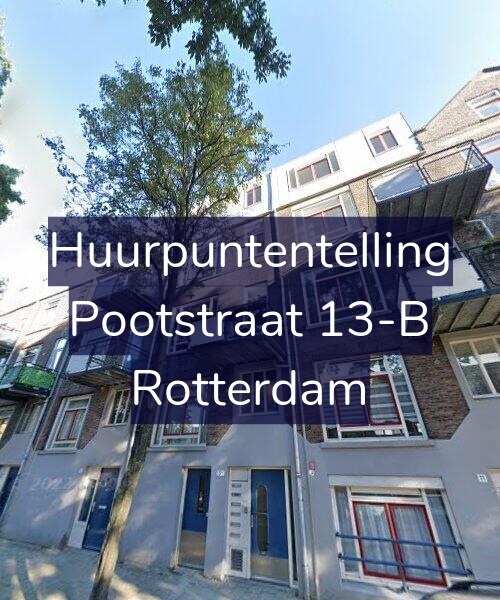 Foto gevel Huurpuntentelling voor Pootstraat 13-B, Rotterdam