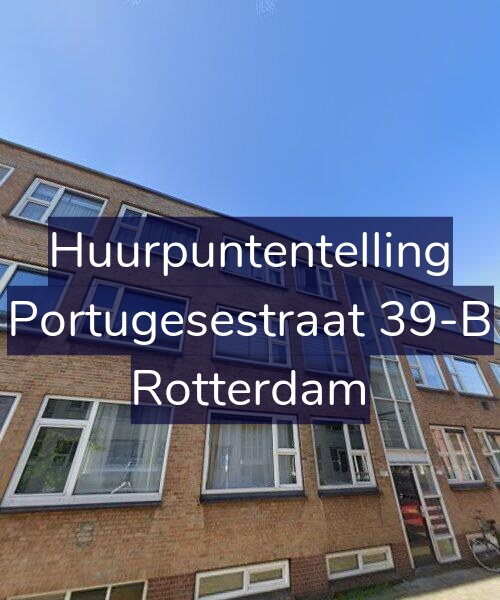 Foto gevel Huurpuntentelling voor Portugesestraat 39-B, Rotterdam