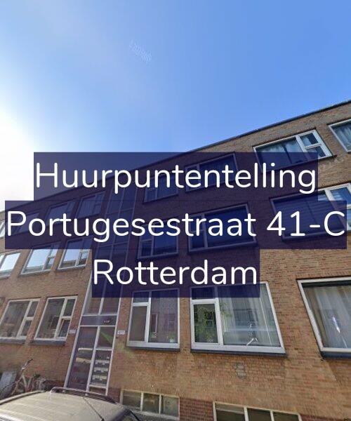 Foto gevel Huurpuntentelling voor Portugesestraat 41-C, Rotterdam