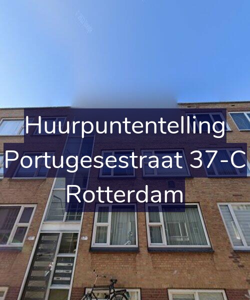 Foto gevel Huurpuntentelling voor Portugesestraat 37-C, Rotterdam