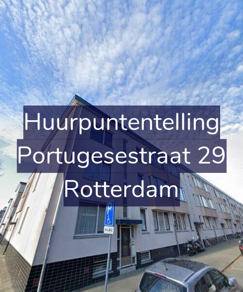 Foto gevel Huurpuntentelling voor Portugesestraat 29, Rotterdam