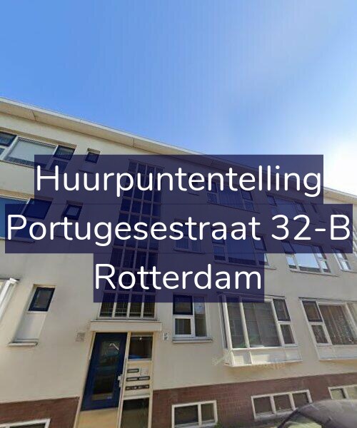 Foto gevel Huurpuntentelling voor Portugesestraat 32-B, Rotterdam