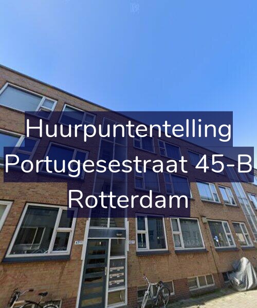 Foto gevel Huurpuntentelling voor Portugesestraat 45-B, Rotterdam