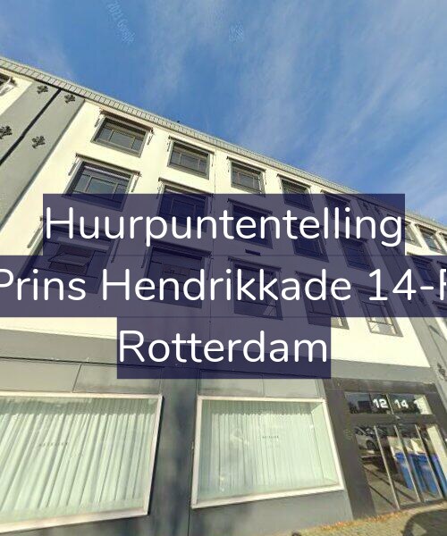 Foto gevel Huurpuntentelling voor Prins Hendrikkade 14-F, Rotterdam