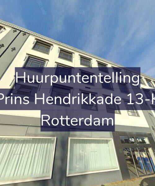 Foto gevel Huurpuntentelling voor Prins Hendrikkade 13-K, Rotterdam