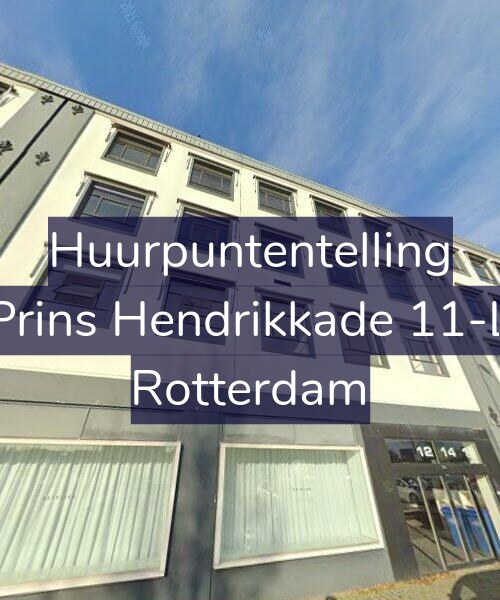 Foto gevel Huurpuntentelling voor Prins Hendrikkade 11-L, Rotterdam