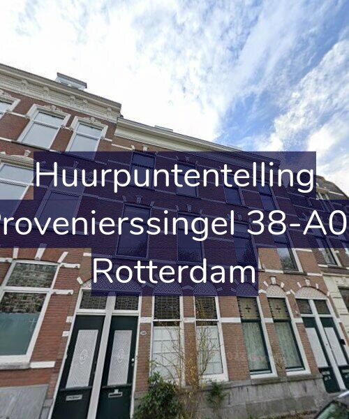 Foto gevel Huurpuntentelling voor Provenierssingel 38-A01, Rotterdam