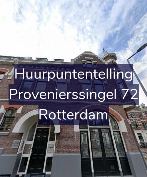 Foto gevel Huurpuntentelling voor Provenierssingel 72, Rotterdam