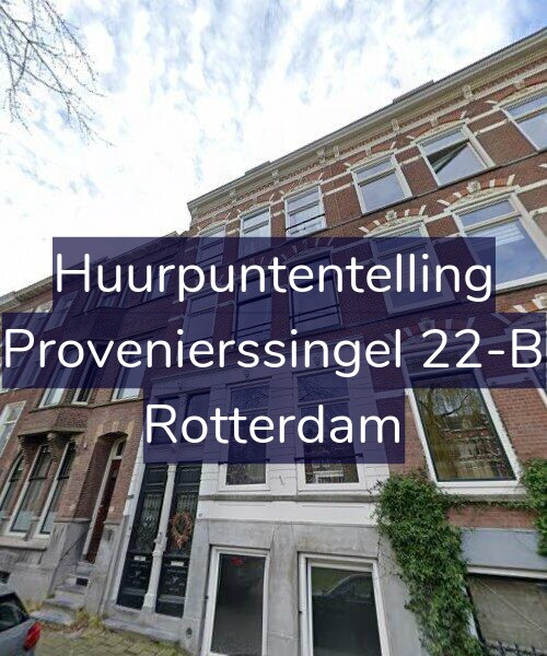 Foto gevel Huurpuntentelling voor Provenierssingel 22-B, Rotterdam