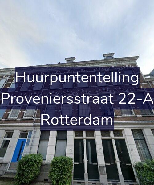 Foto gevel Huurpuntentelling voor Proveniersstraat 22-A, Rotterdam