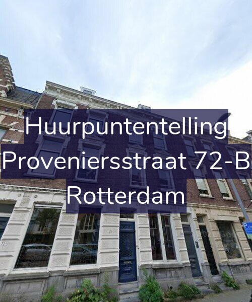 Foto gevel Huurpuntentelling voor Proveniersstraat 72-B, Rotterdam