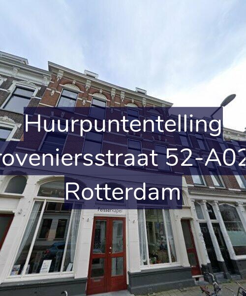 Foto gevel Huurpuntentelling voor Proveniersstraat 52-A02V, Rotterdam
