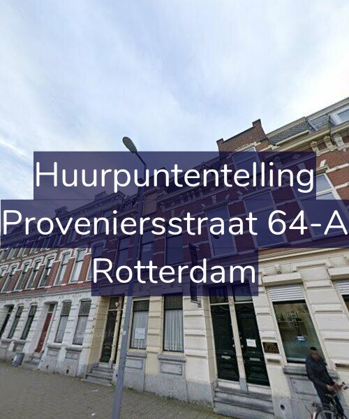 Foto gevel Huurpuntentelling voor Proveniersstraat 64-A, Rotterdam