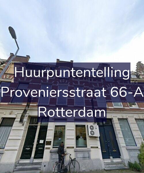 Foto gevel Huurpuntentelling voor Proveniersstraat 66-A, Rotterdam