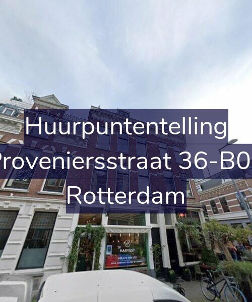 Foto gevel Huurpuntentelling voor Proveniersstraat 36-B01, Rotterdam