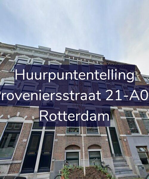 Foto gevel Huurpuntentelling voor Proveniersstraat 21-A01, Rotterdam