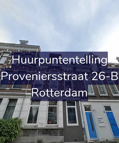 Foto gevel Huurpuntentelling voor Proveniersstraat 26-B, Rotterdam