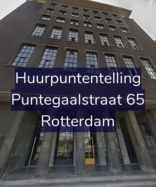 Foto gevel Huurpuntentelling voor Puntegaalstraat 65, Rotterdam