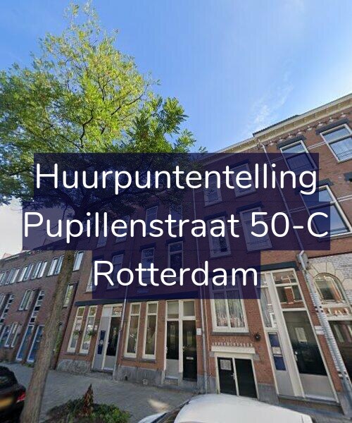 Foto gevel Huurpuntentelling voor Pupillenstraat 50-C, Rotterdam