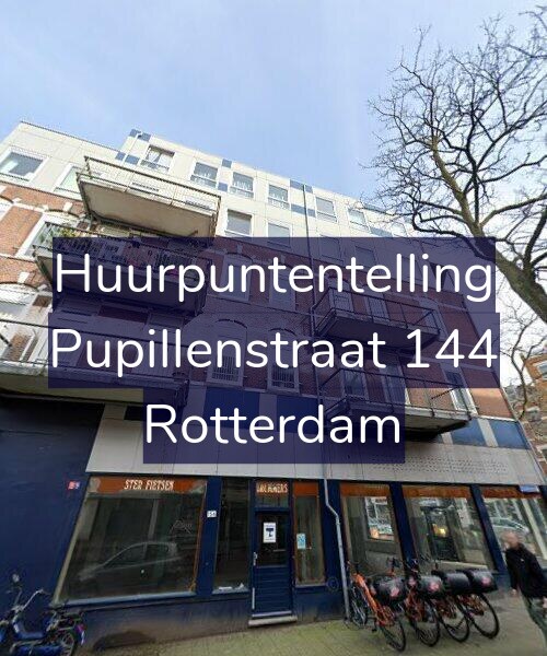 Foto gevel Huurpuntentelling voor Pupillenstraat 144, Rotterdam