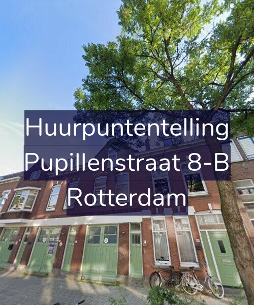 Foto gevel Huurpuntentelling voor Pupillenstraat 8-B, Rotterdam