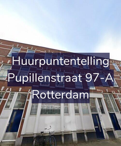 Foto gevel Huurpuntentelling voor Pupillenstraat 97-A, Rotterdam